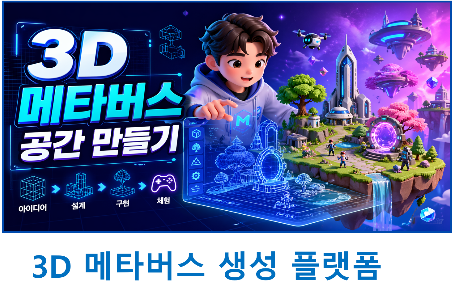 3D 메타버스 생성 플랫폼