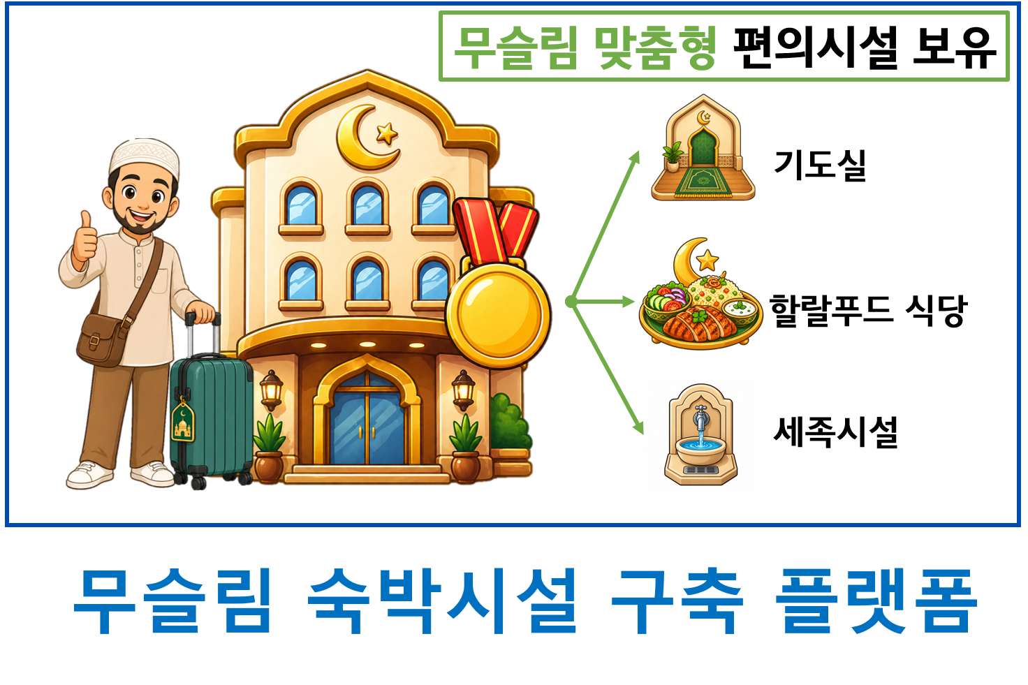 무슬림 맞춤형 숙박시설 구축 플랫폼 bm 특허