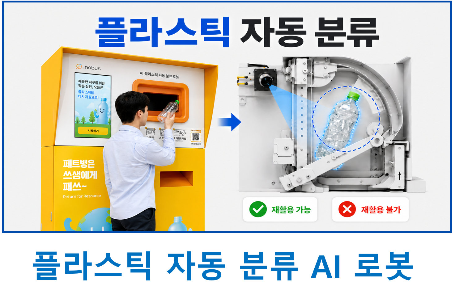 플라스틱 자동 분류 로봇 특허 인공지능